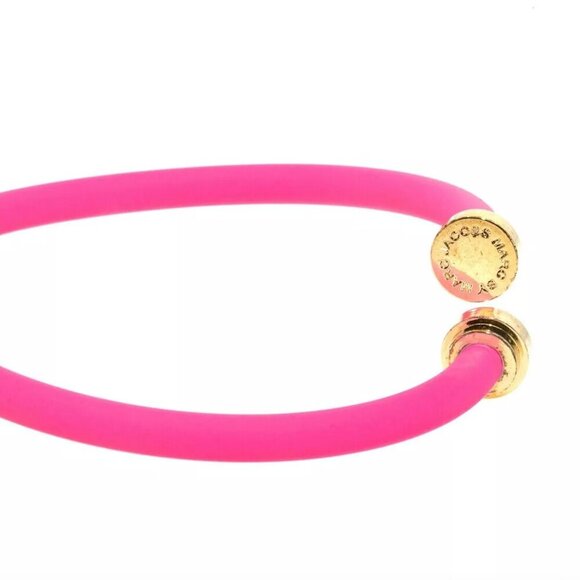 Marc By Marc Jacobs Knockout Pink Bracelet - One Size NWT Retail $48 - Picture 5 of 11